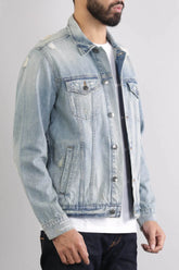 Men's Denim Jacket (Light Wash)